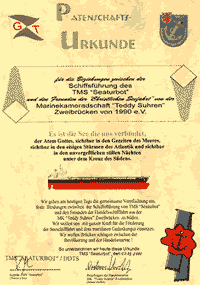 Patenschaftsurkunde