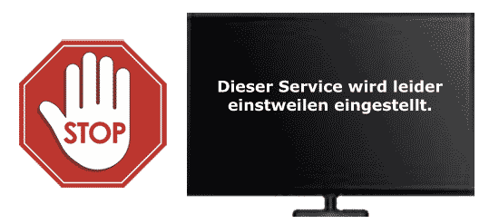 Ende des Services